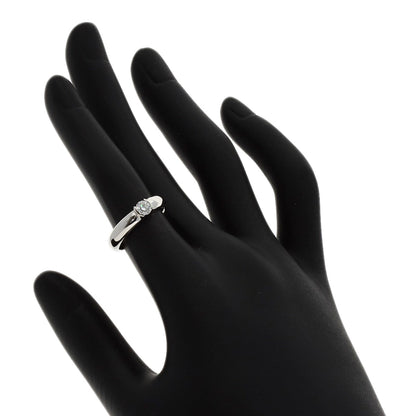 TIFFANY&Co. Dots Solitaire Diamond Ring Platinum PT950 Ladies [Used]