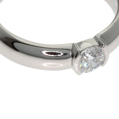 TIFFANY&Co. Dots Solitaire Diamond Ring Platinum PT950 Ladies [Used]