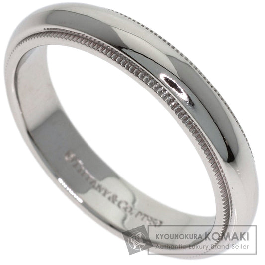 TIFFANY&Co. Milgrain Ring Platinum PT950 Ladies [Used]