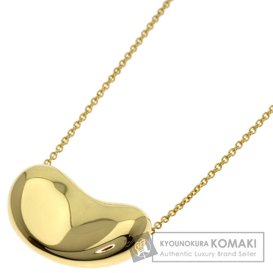 TIFFANY&Co. Bean Necklace K18 Yellow Gold Ladies [Used]