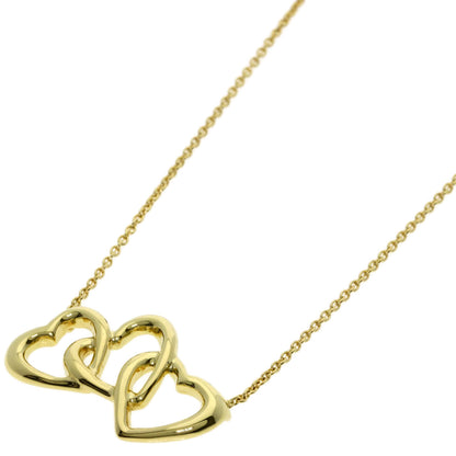 TIFFANY&Co. Triple heart Necklace K18 Yellow Gold Ladies [Used]