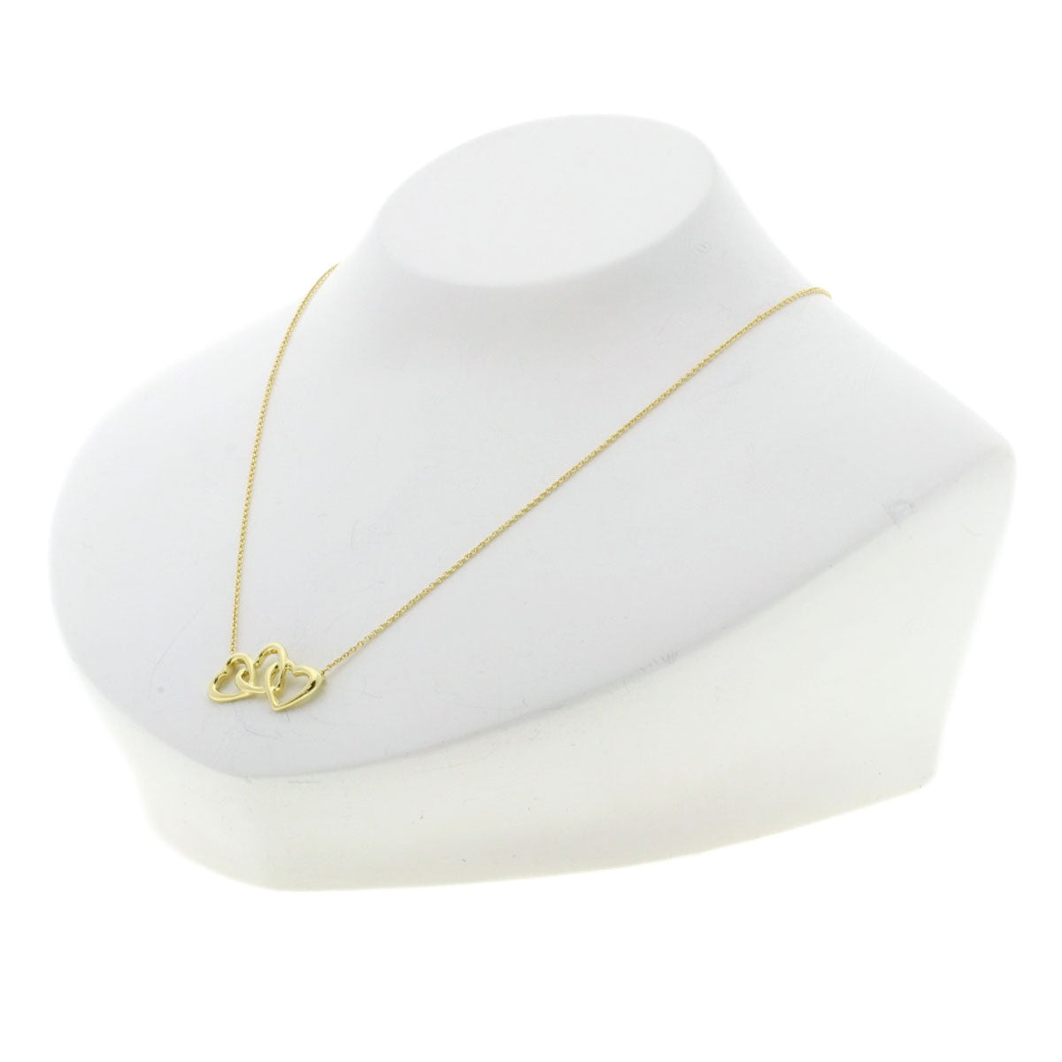TIFFANY&Co. Triple heart Necklace K18 Yellow Gold Ladies [Used]