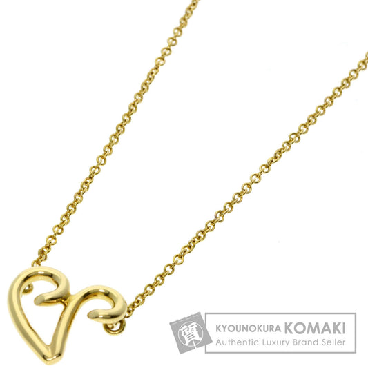 TIFFANY&Co. Constellation motif: Aries Necklace K18 Yellow Gold Ladies [Used]
