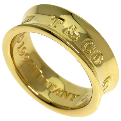 TIFFANY&Co. 1837 Ring K18 Yellow Gold Ladies [Used]