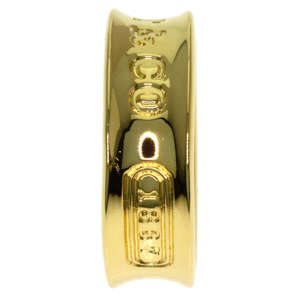 TIFFANY&Co. 1837 Ring K18 Yellow Gold Ladies [Used]