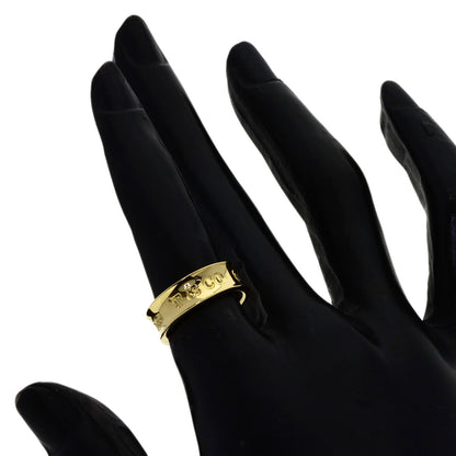 TIFFANY&Co. 1837 Ring K18 Yellow Gold Ladies [Used]