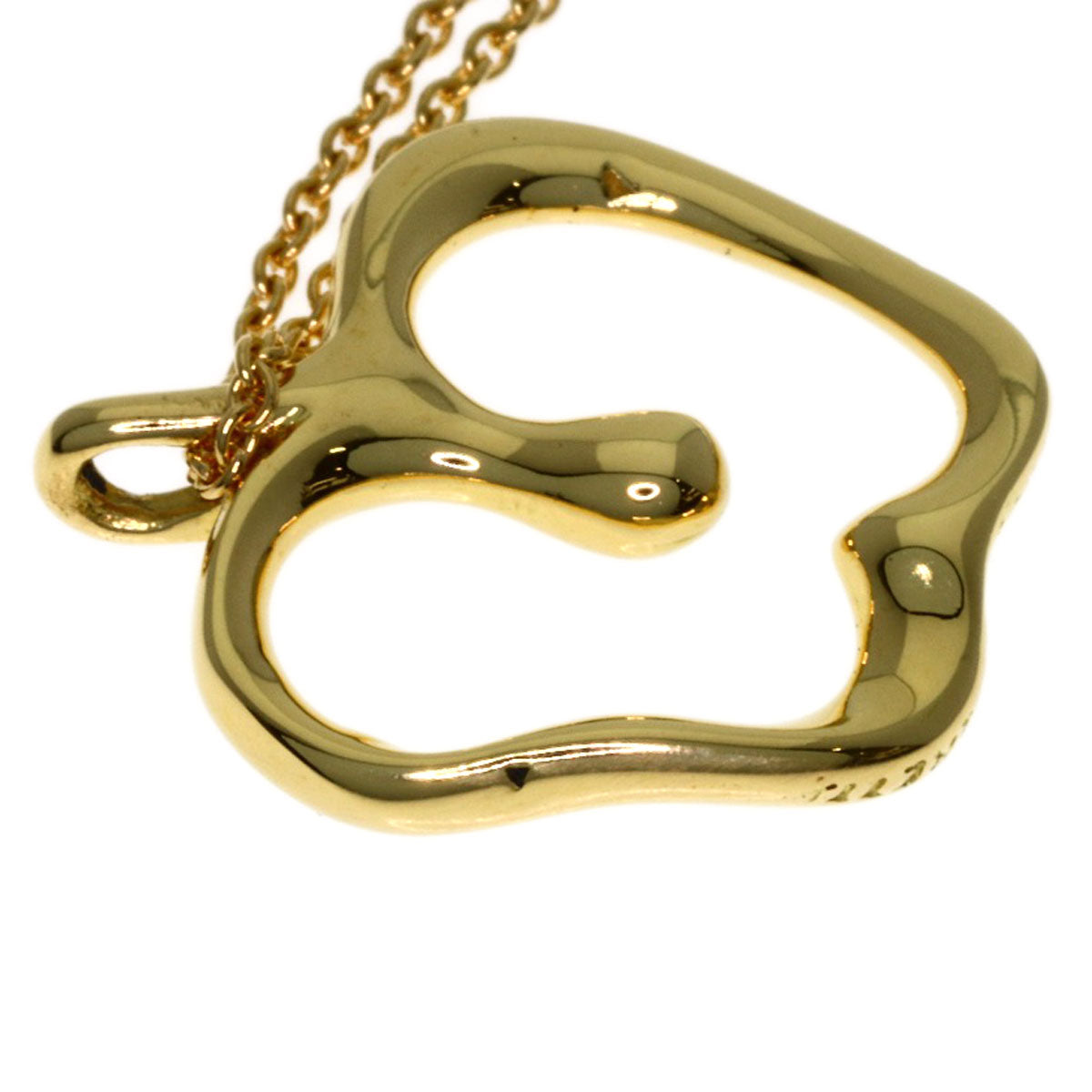 TIFFANY&Co. Apple Necklace K18 Yellow Gold Ladies [Used]