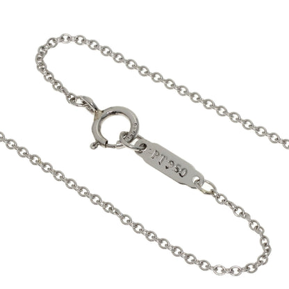 TIFFANY&Co. Solitaire Diamond Necklace Platinum PT950 Ladies [Used]