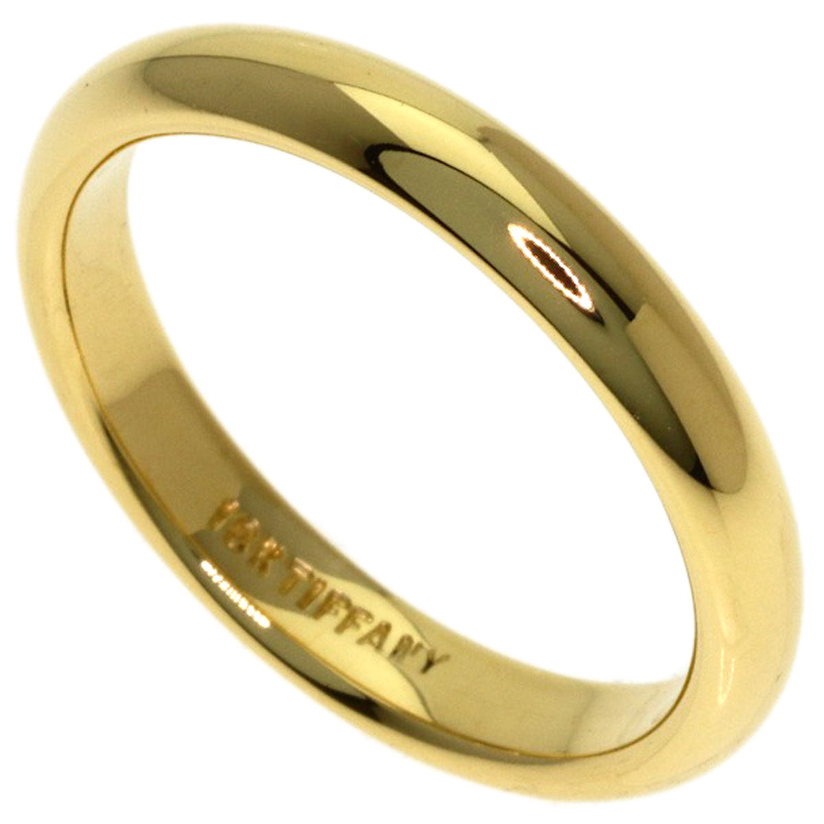 TIFFANY&Co. wedding Ring K18 Yellow Gold Ladies [Used]