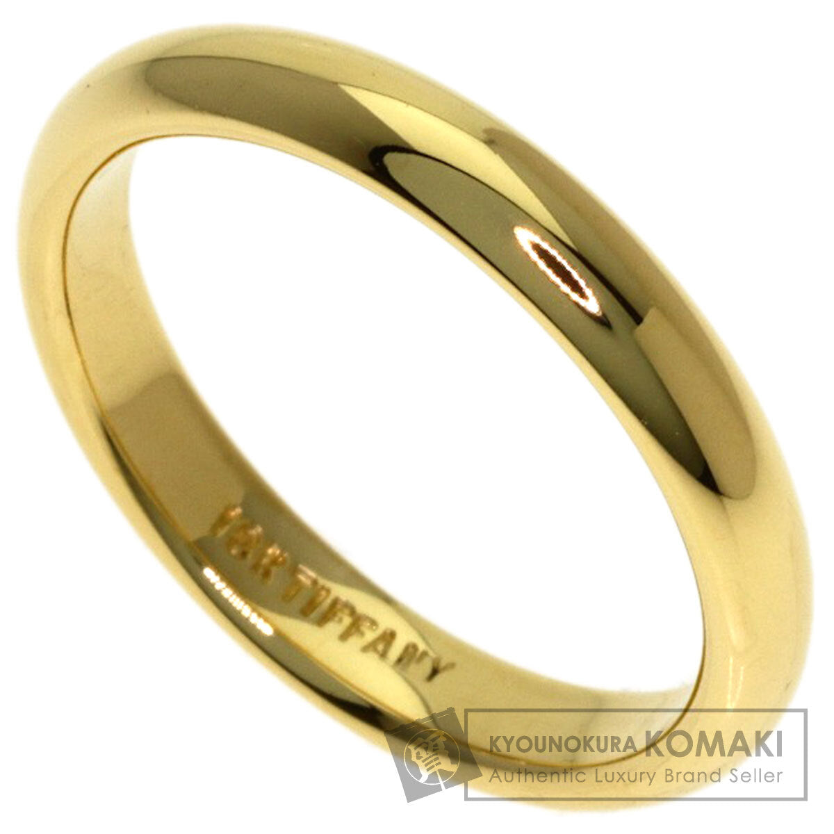 TIFFANY&Co. wedding Ring K18 Yellow Gold Ladies [Used]