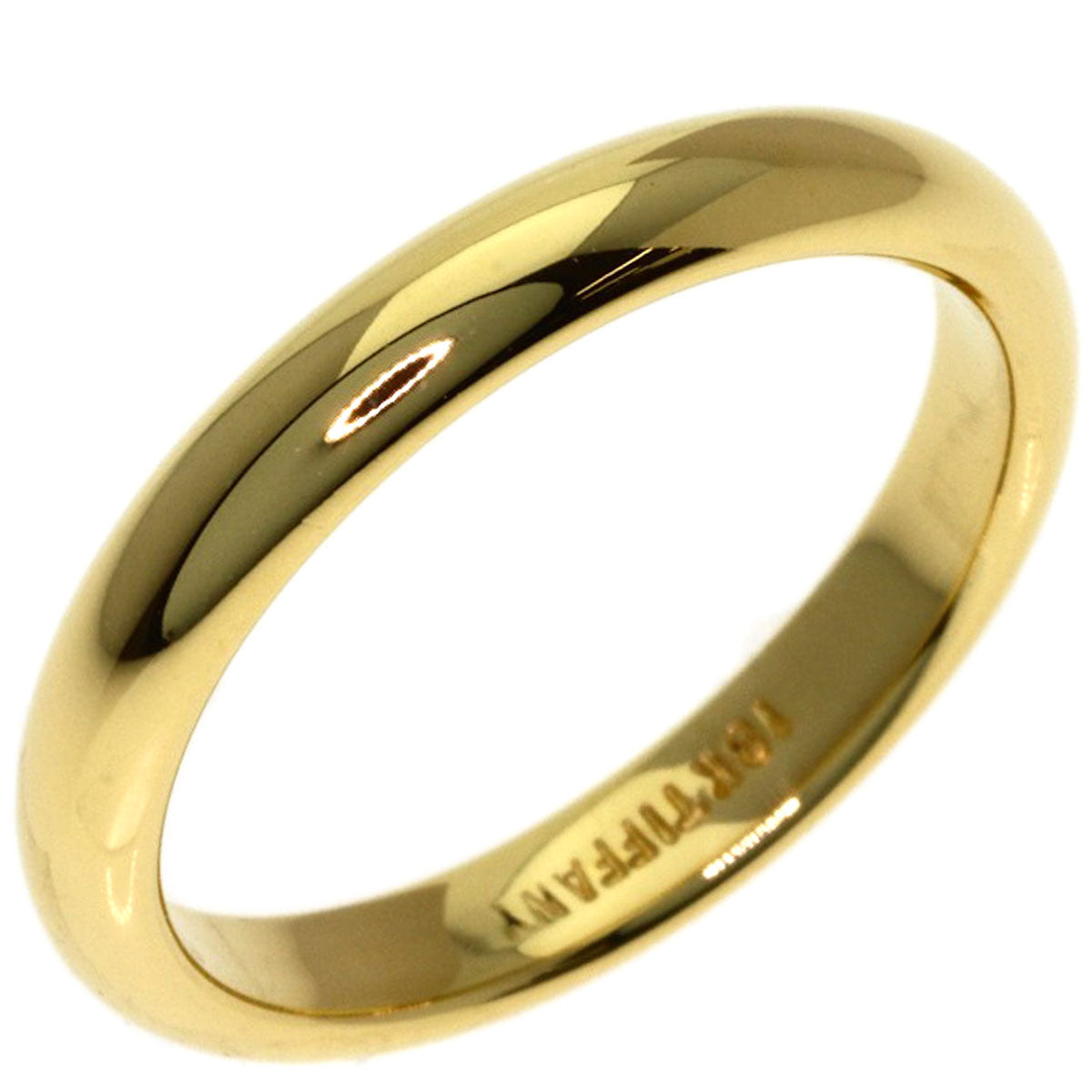 TIFFANY&Co. wedding Ring K18 Yellow Gold Ladies [Used]