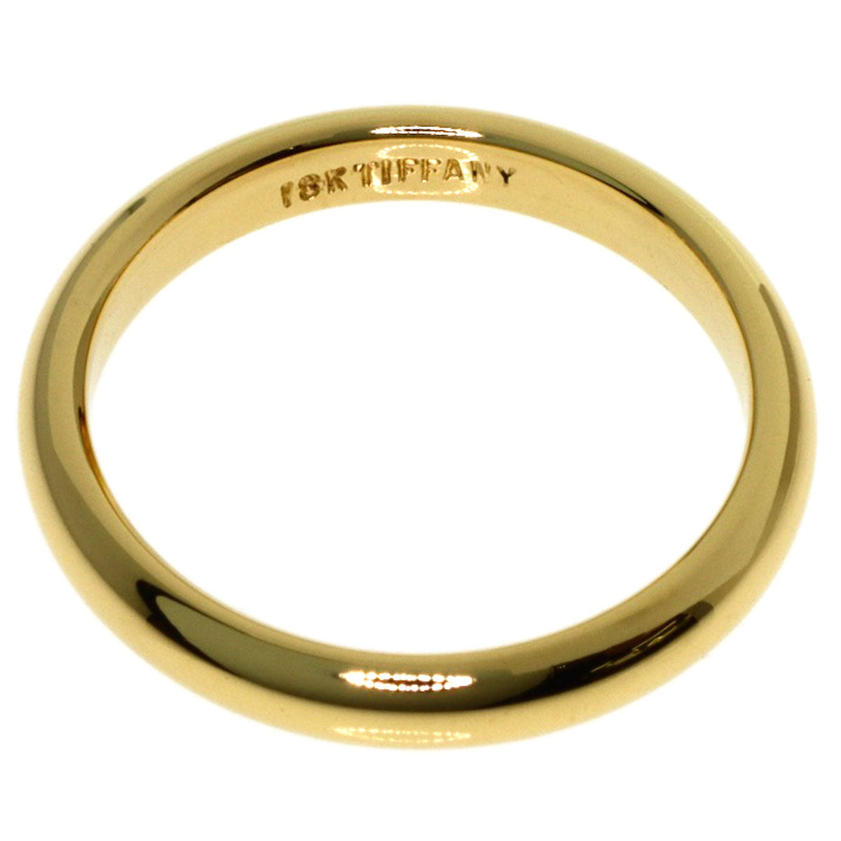 TIFFANY&Co. wedding Ring K18 Yellow Gold Ladies [Used]
