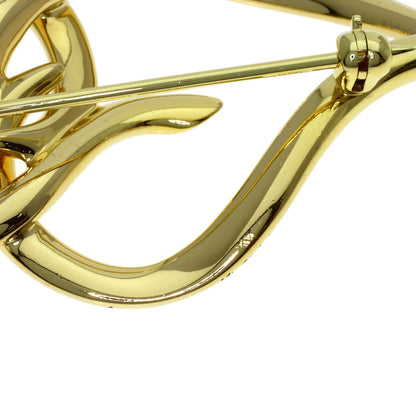 TIFFANY&Co. double leaf Brooch K18 Yellow Gold Ladies [Used]