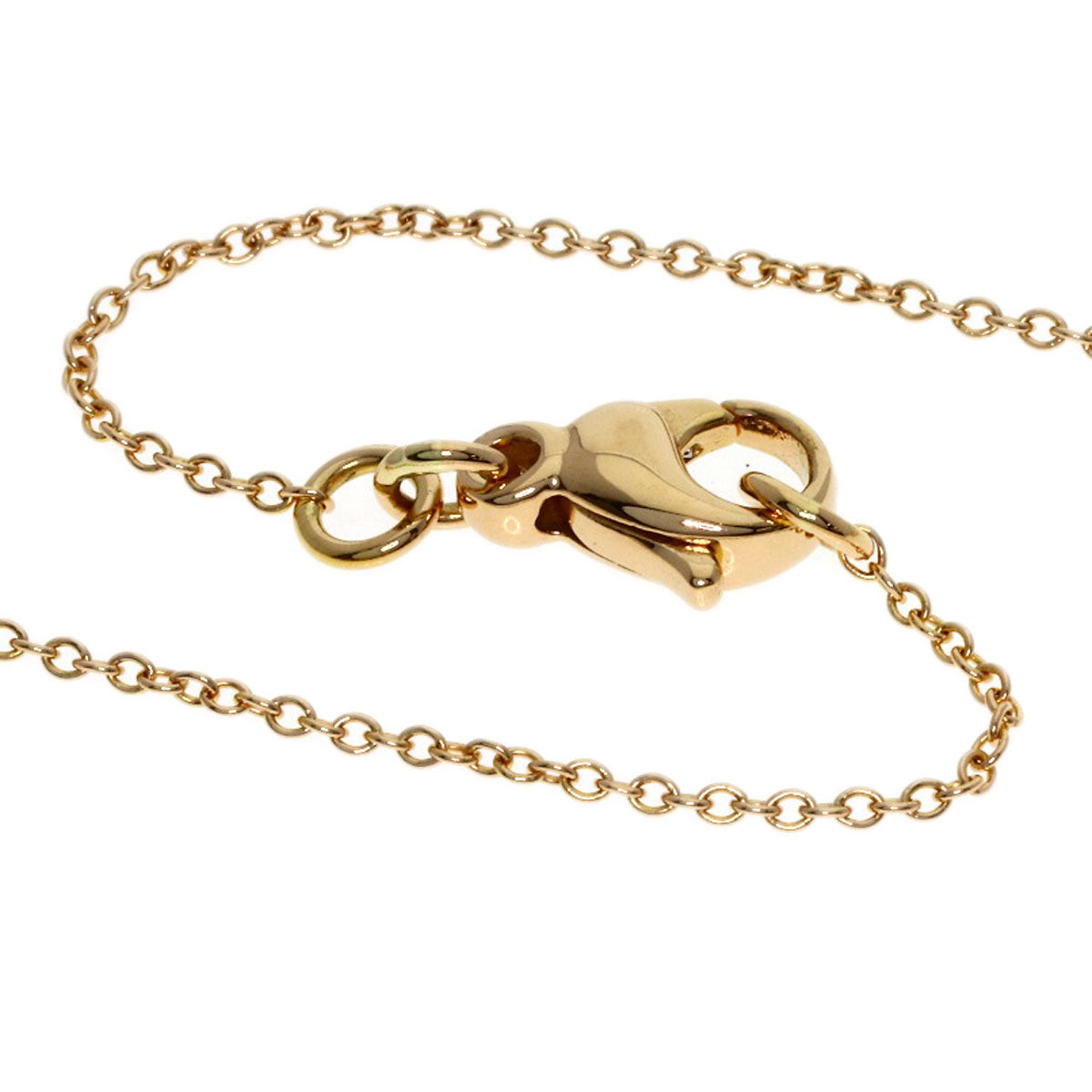 TIFFANY&Co. cross Necklace K18 Pink Gold Ladies [Used]
