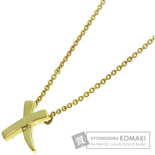 TIFFANY&Co. Graffiti X Necklace K18 Yellow Gold Ladies [Used]