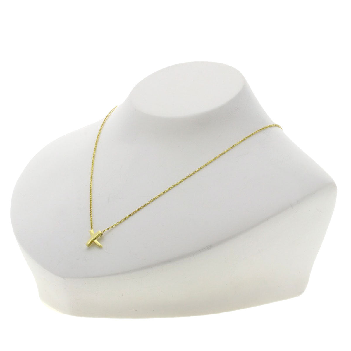 TIFFANY&Co. Graffiti X Necklace K18 Yellow Gold Ladies [Used]