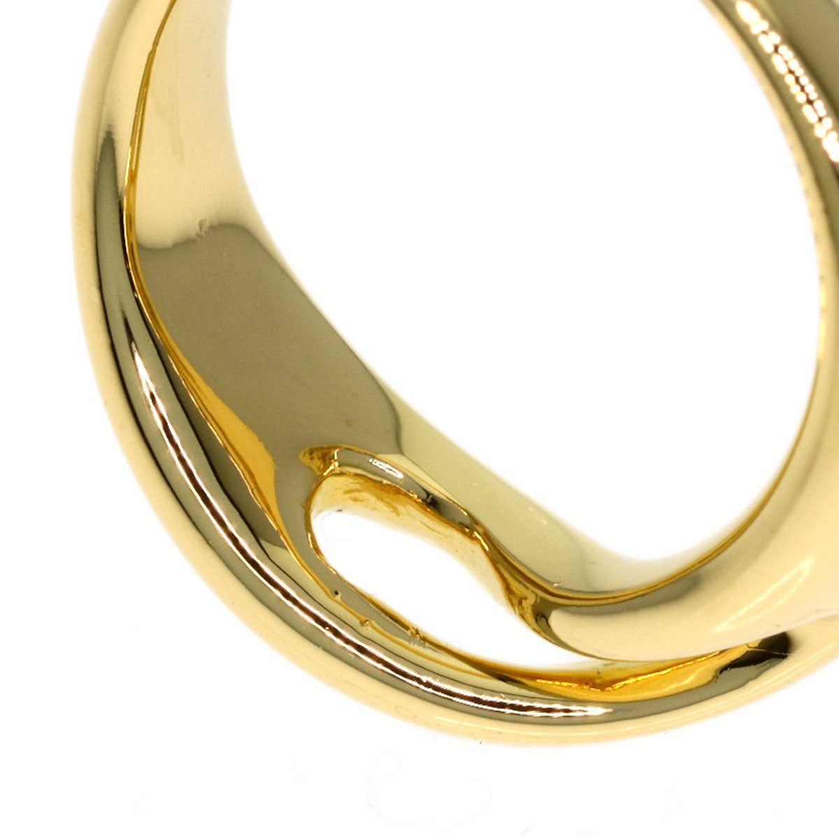 TIFFANY&Co. Infinity Ring K18 Yellow Gold Ladies [Used]