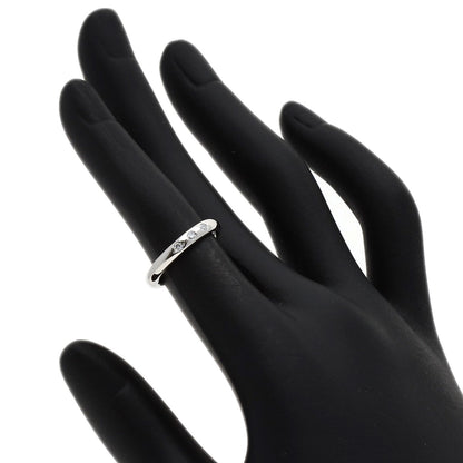 TIFFANY&Co. Wedding 3P Diamond Ring Platinum PT950 Ladies [Used]
