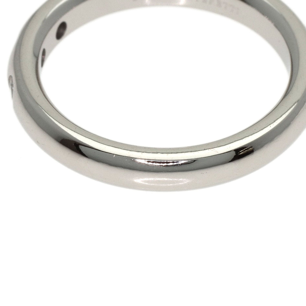 TIFFANY&Co. Wedding 3P Diamond Ring Platinum PT950 Ladies [Used]