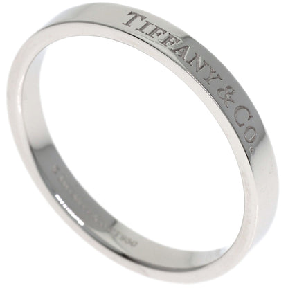 TIFFANY&Co. Flat band Ring Platinum PT950 Ladies [Used]