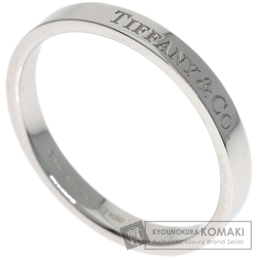TIFFANY&Co. Flat band Ring Platinum PT950 Ladies [Used]