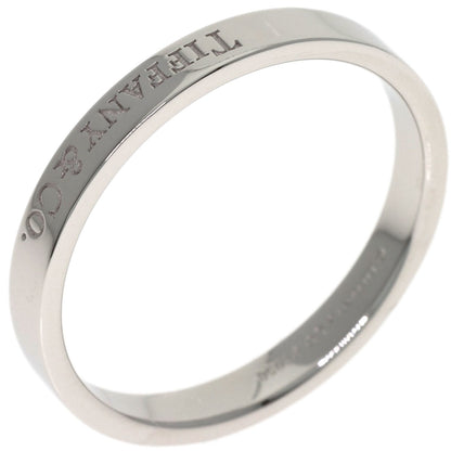 TIFFANY&Co. Flat band Ring Platinum PT950 Ladies [Used]