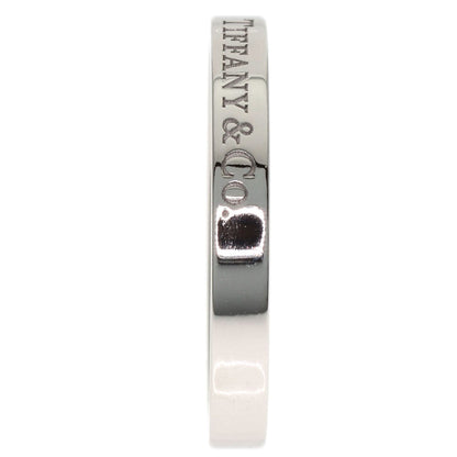 TIFFANY&Co. Flat band Ring Platinum PT950 Ladies [Used]