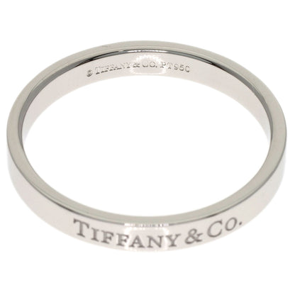 TIFFANY&Co. Flat band Ring Platinum PT950 Ladies [Used]