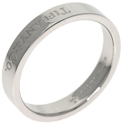 TIFFANY&Co. Flat band Ring Platinum PT950 Ladies [Used]