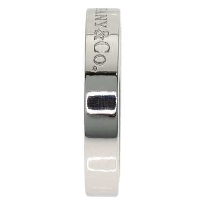 TIFFANY&Co. Flat band Ring Platinum PT950 Ladies [Used]
