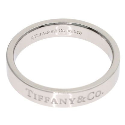 TIFFANY&Co. Flat band Ring Platinum PT950 Ladies [Used]