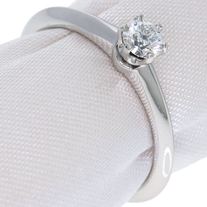 TIFFANY&Co. Solitaire Diamond Ring Platinum PT950 Ladies [Used]