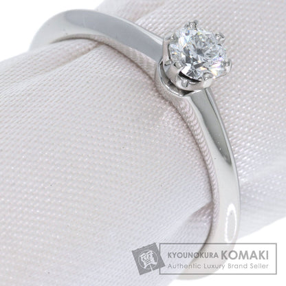 TIFFANY&Co. Solitaire Diamond Ring Platinum PT950 Ladies [Used]