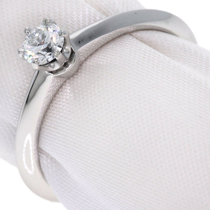 TIFFANY&Co. Solitaire Diamond Ring Platinum PT950 Ladies [Used]