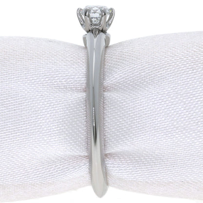 TIFFANY&Co. Solitaire Diamond Ring Platinum PT950 Ladies [Used]
