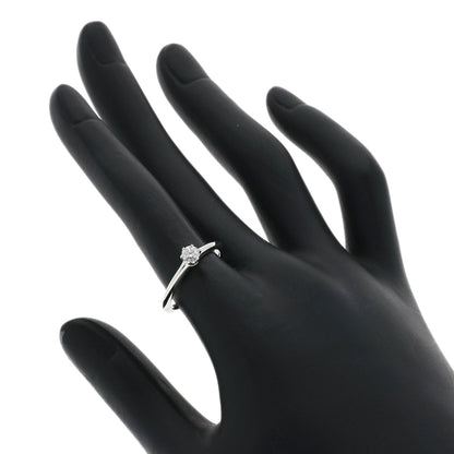 TIFFANY&Co. Solitaire Diamond Ring Platinum PT950 Ladies [Used]