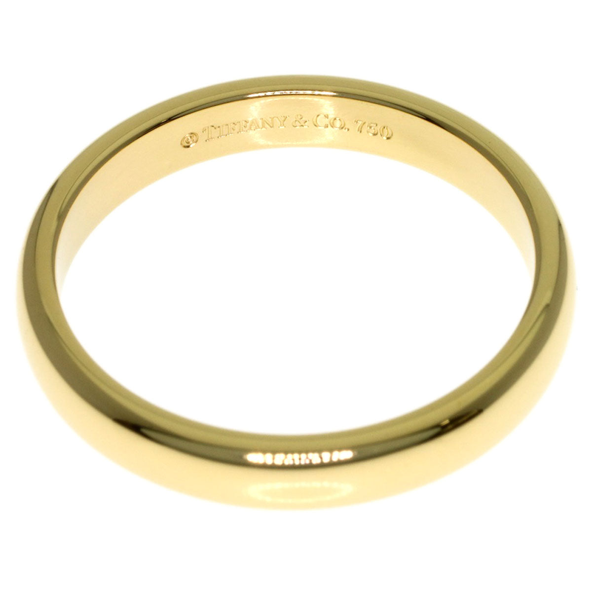 TIFFANY&Co. wedding Ring K18 Yellow Gold Ladies [Used]