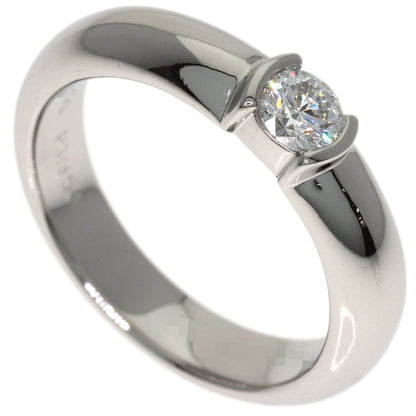 TIFFANY&Co. Dots Solitaire Diamond Ring Platinum PT950 Ladies [Used]