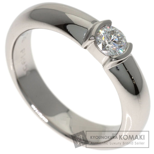 TIFFANY&Co. Dots Solitaire Diamond Ring Platinum PT950 Ladies [Used]