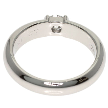 TIFFANY&Co. Dots Solitaire Diamond Ring Platinum PT950 Ladies [Used]