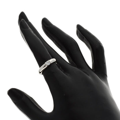 TIFFANY&Co. Dots Solitaire Diamond Ring Platinum PT950 Ladies [Used]