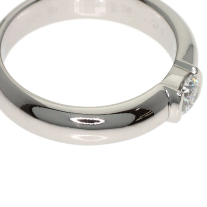 TIFFANY&Co. Dots Solitaire Diamond Ring Platinum PT950 Ladies [Used]
