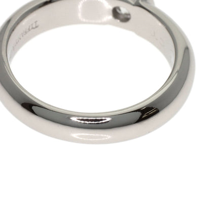 TIFFANY&Co. Dots Solitaire Diamond Ring Platinum PT950 Ladies [Used]