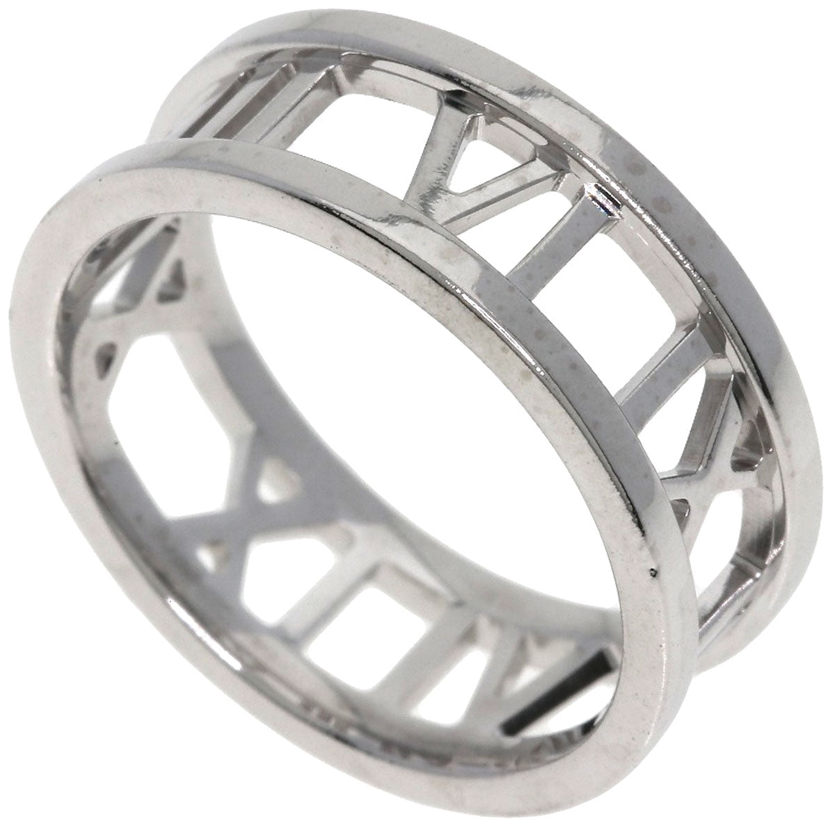 TIFFANY&Co. open atlas Ring K18 White Gold Ladies [Used]