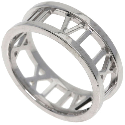 TIFFANY&Co. open atlas Ring K18 White Gold Ladies [Used]