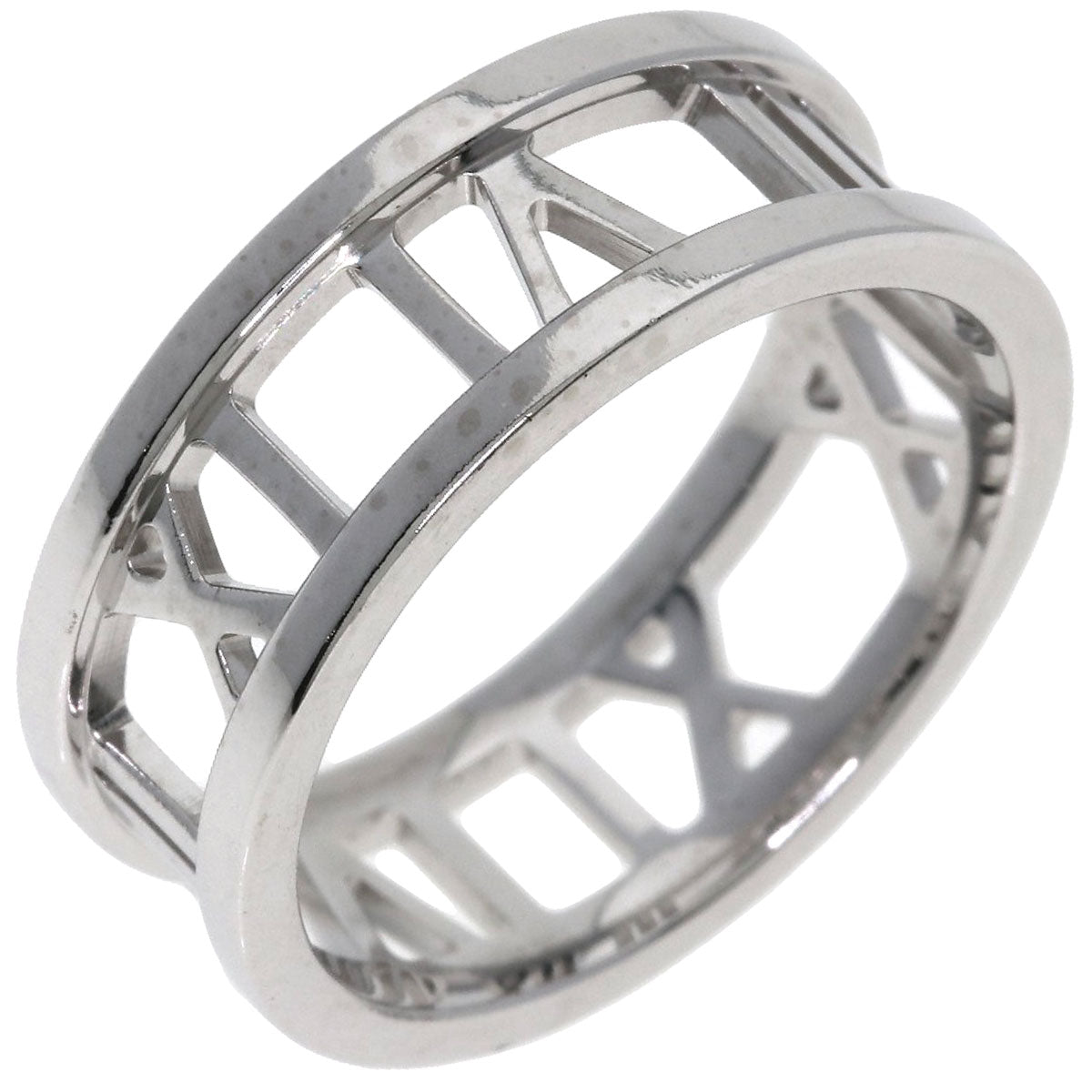 TIFFANY&Co. open atlas Ring K18 White Gold Ladies [Used]