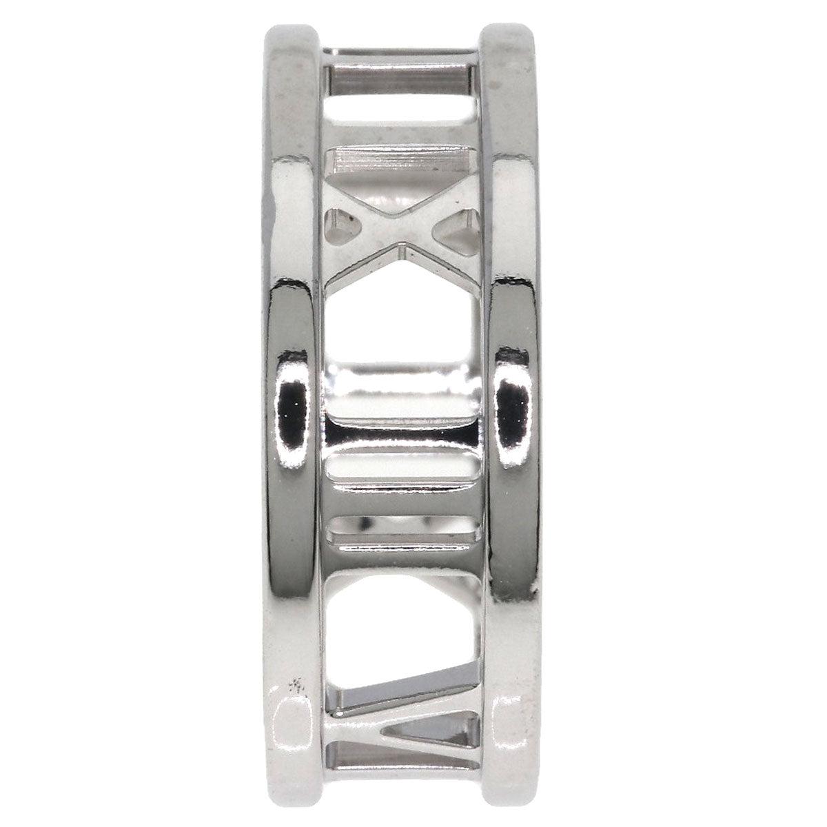 TIFFANY&Co. open atlas Ring K18 White Gold Ladies [Used]