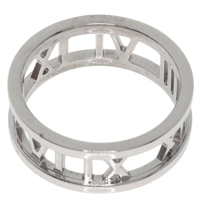 TIFFANY&Co. open atlas Ring K18 White Gold Ladies [Used]