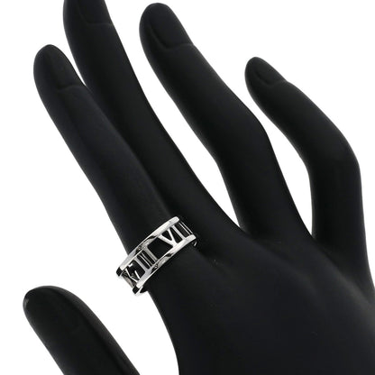 TIFFANY&Co. open atlas Ring K18 White Gold Ladies [Used]