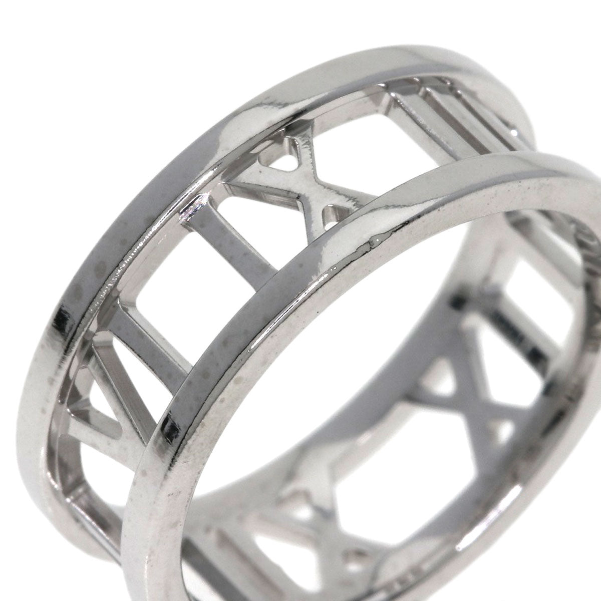 TIFFANY&Co. open atlas Ring K18 White Gold Ladies [Used]